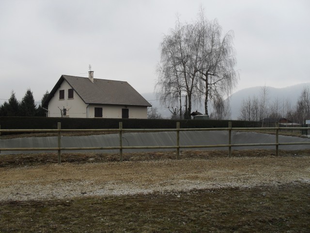Chantier La Bridoire - clôtures bois