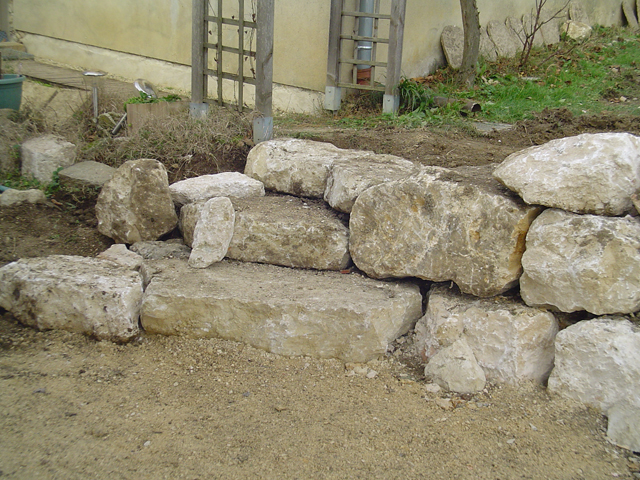 Enrochement, rocaille, à Domessin, par Les Jardins du Buis, paysagiste, 73, 38
