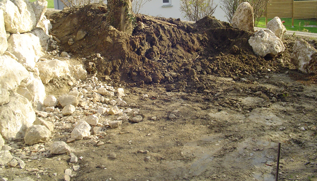 Enrochement, rocaille, à Domessin, par Les Jardins du Buis, paysagiste, 73, 38
