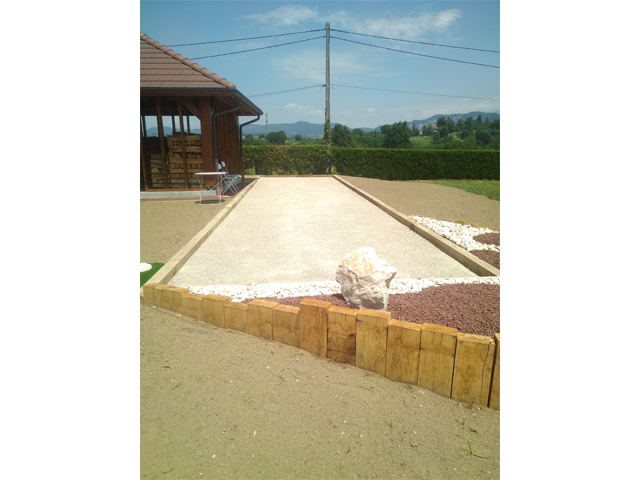 Terrain de boules - Les Jardins du Buis