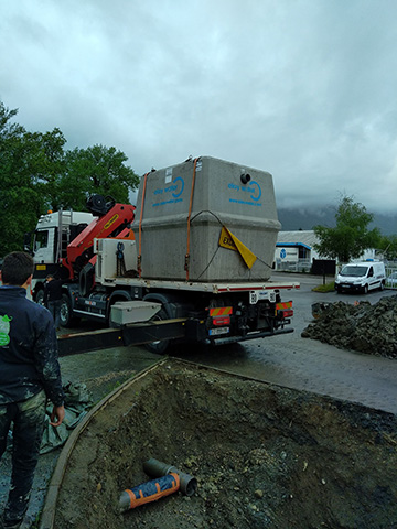 5-Changement bac à graisse et massif à Chambéry - Les Jardins du Buis paysagiste 73, 38, 01