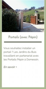 prestations : Portails avec Pépin| Les Jardins du Buis David Lopes 73330 Le Pont de Beauvoisin, Domessin
