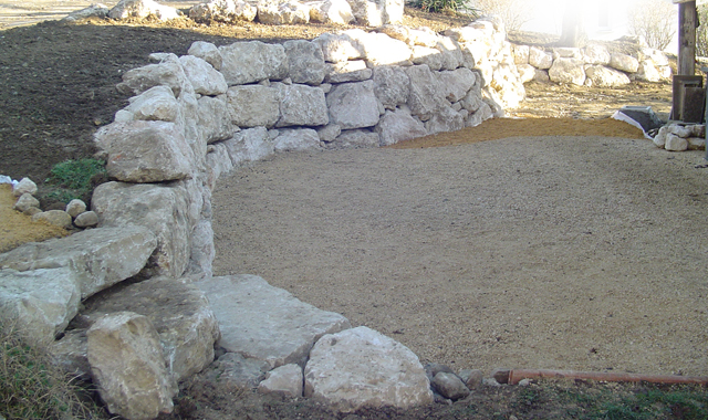 Enrochement, rocaille, à Domessin, par Les Jardins du Buis, paysagiste, 73, 38