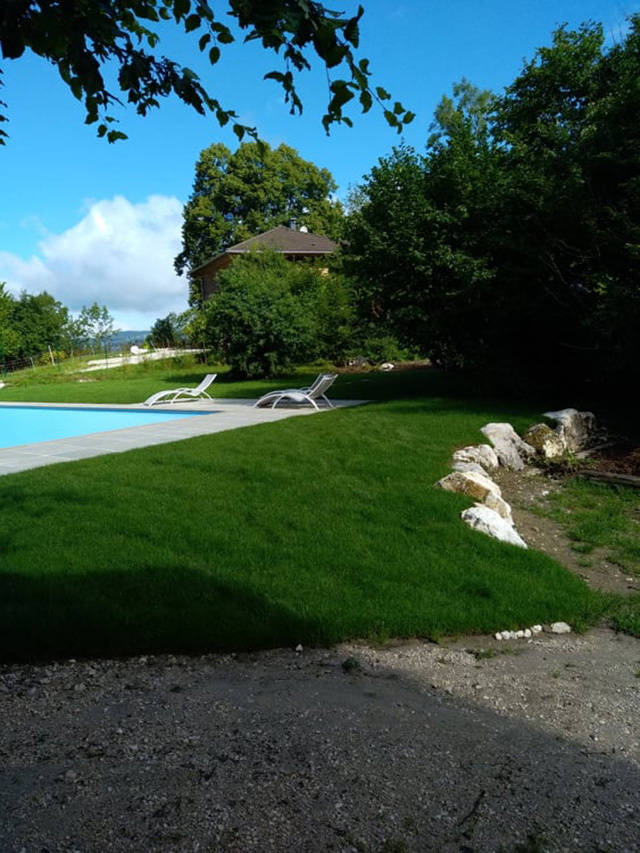 11 - Chantier à Aiguebelette - Les Jardins du Buis