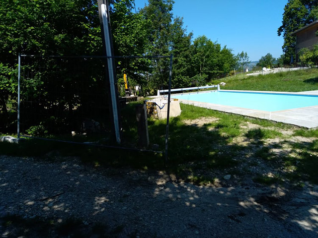 3-Avant - Chantier à Aiguebelette - Les Jardins du Buis