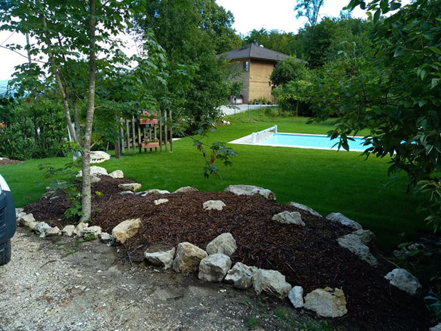 8-Après - Chantier à Aiguebelette - Les Jardins du Buis